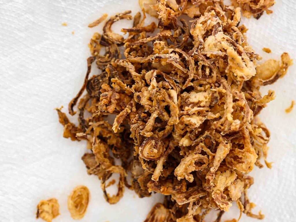 french fried shallots